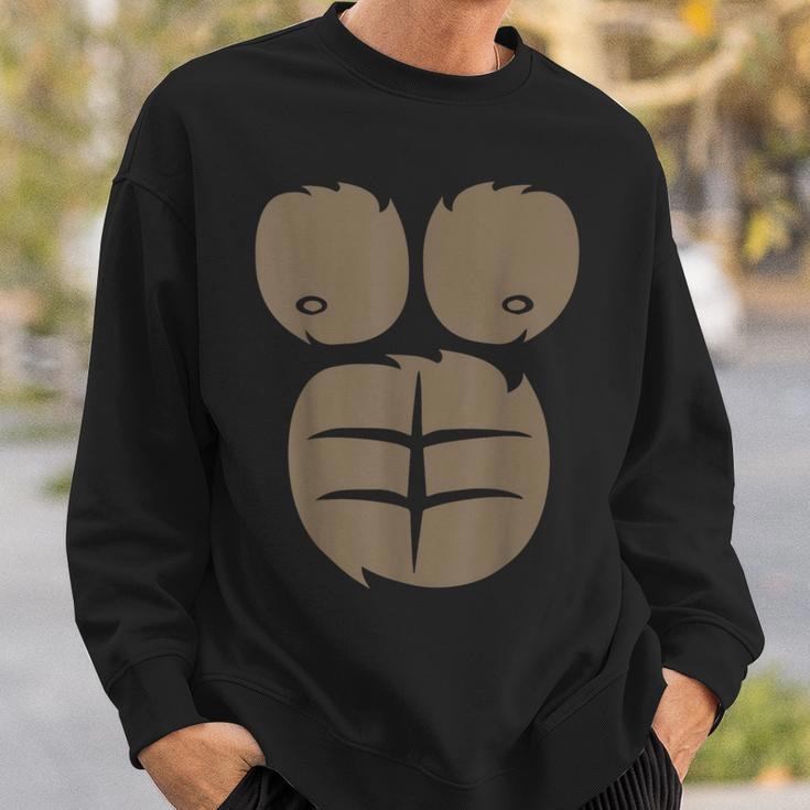 Monkey Gorilla Costume Animal Belly Fancy Dress Boys Men Sweatshirt Gifts for Him