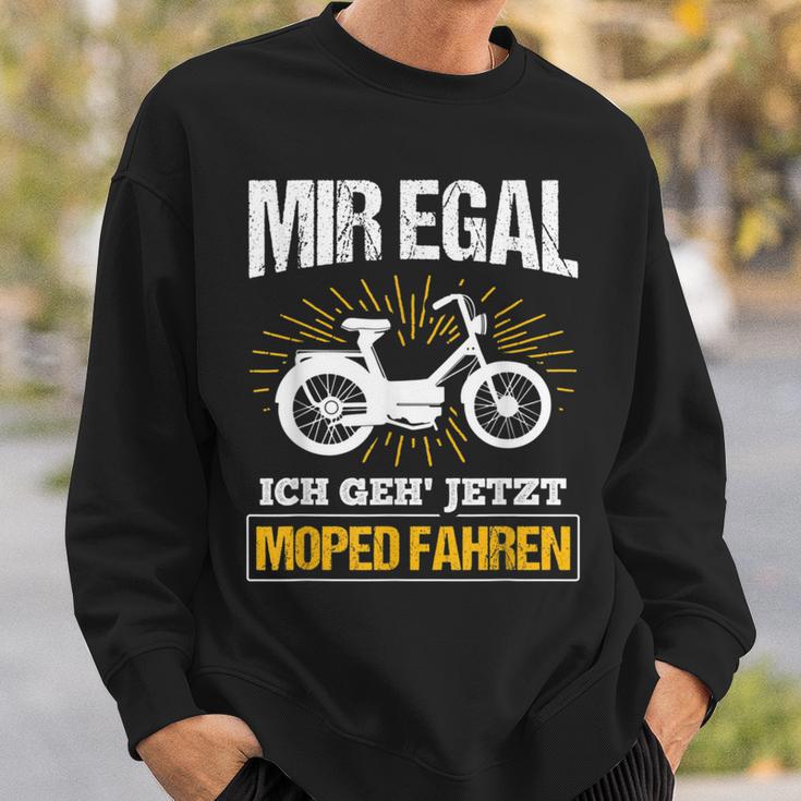 Moped Ich Geh' Jetzt Moped Fahren Ich Geh' Jetzt Moped F S Sweatshirt Geschenke für Ihn