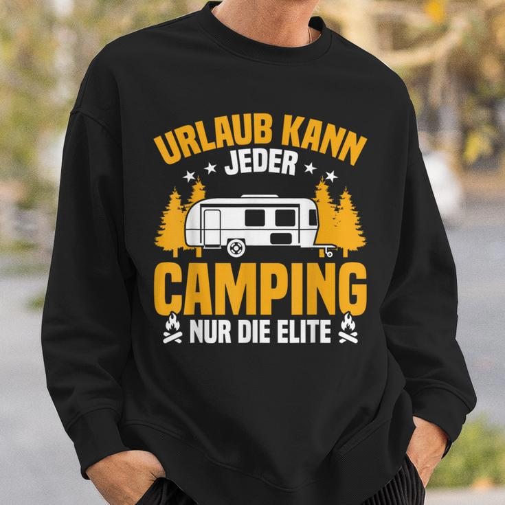 Motorhome Vacation Kann Jeder Camping Die Elite Camper Sweatshirt Geschenke für Ihn