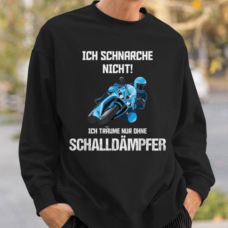 Motorrad Motorradfahrer Ich Schnarche Nicht Slogan Sweatshirt Geschenke für Ihn