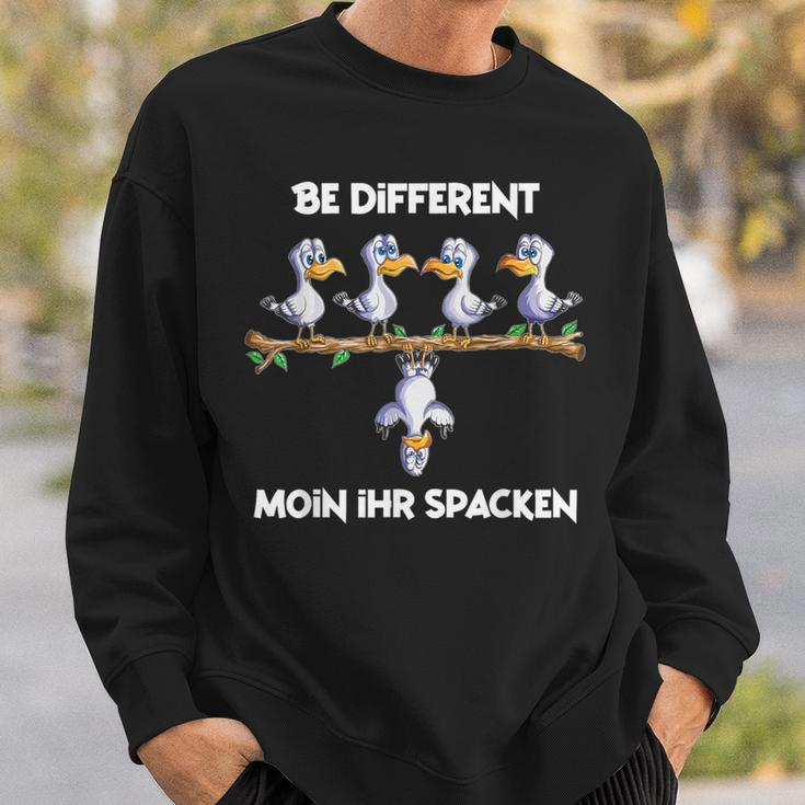 Möwen Norden Norden German Be Different Moin Ihr Sacken Sweatshirt Geschenke für Ihn
