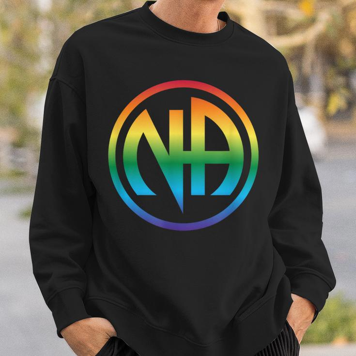 Narcotics Clean Sober Na Aa Recovery Proud Sobriety Lgbt Gay Sweatshirt Gifts for Him