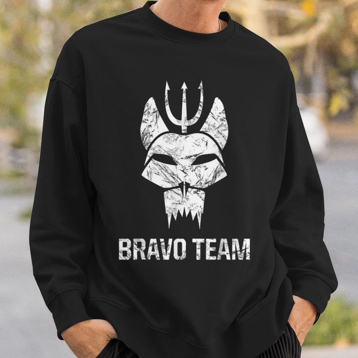 Navy Seals Original Bravo Team Proud Navy Seal Team Sweatshirt Gifts for Him