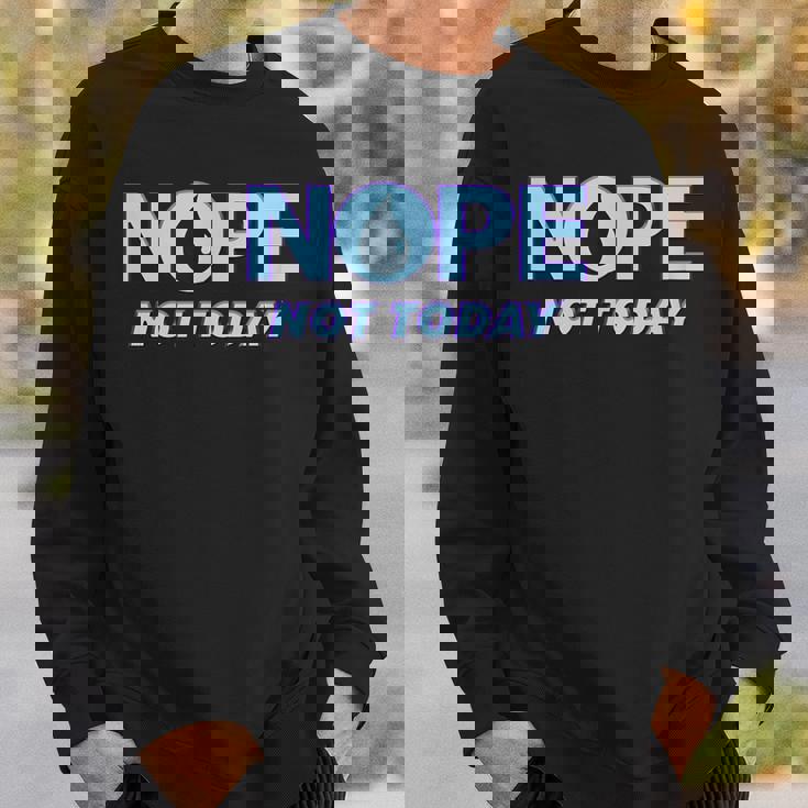 Nein Heute Nicht Magic Tcg Blue Mana Sweatshirt Geschenke für Ihn