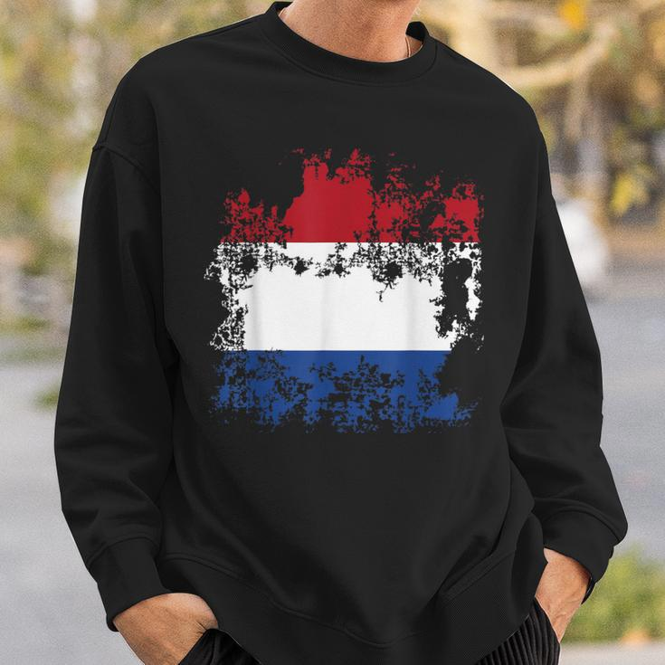 The Netherlands Holland Flag King's Day Holiday Sweatshirt Gifts for Him