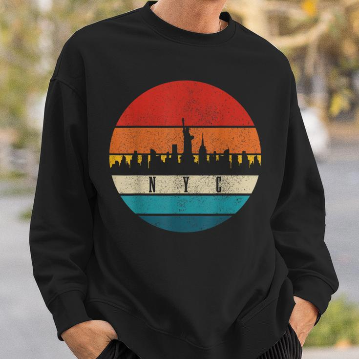 New York City Nyc Ny Skyline Pride Vintage Sweatshirt Gifts for Him