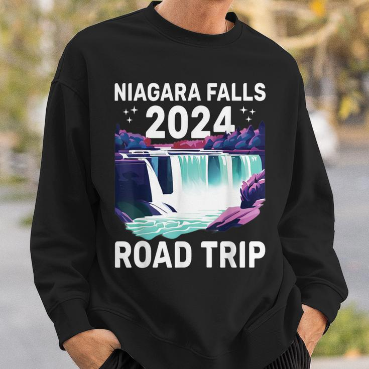 Niagara Falls Road Trip 2024 Summer Vacation Niagara Sweatshirt Gifts for Him