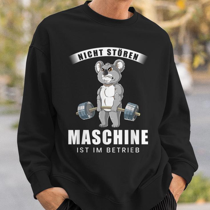 Nicht Stören Maschine In Berieb Gym Fitness Sweatshirt Geschenke für Ihn