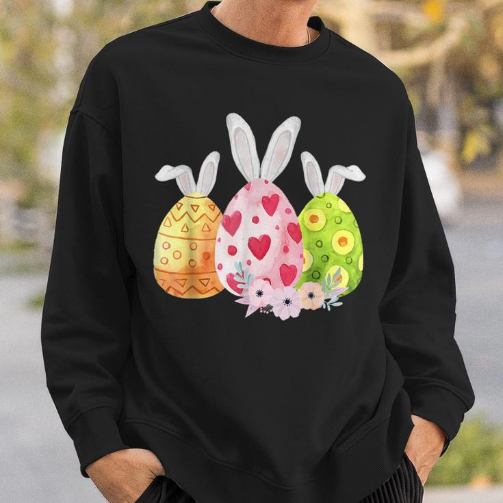 Niedliche Eier Ostern Tag Familie Matching Pyjama Ei Jagd Sweatshirt Geschenke für Ihn