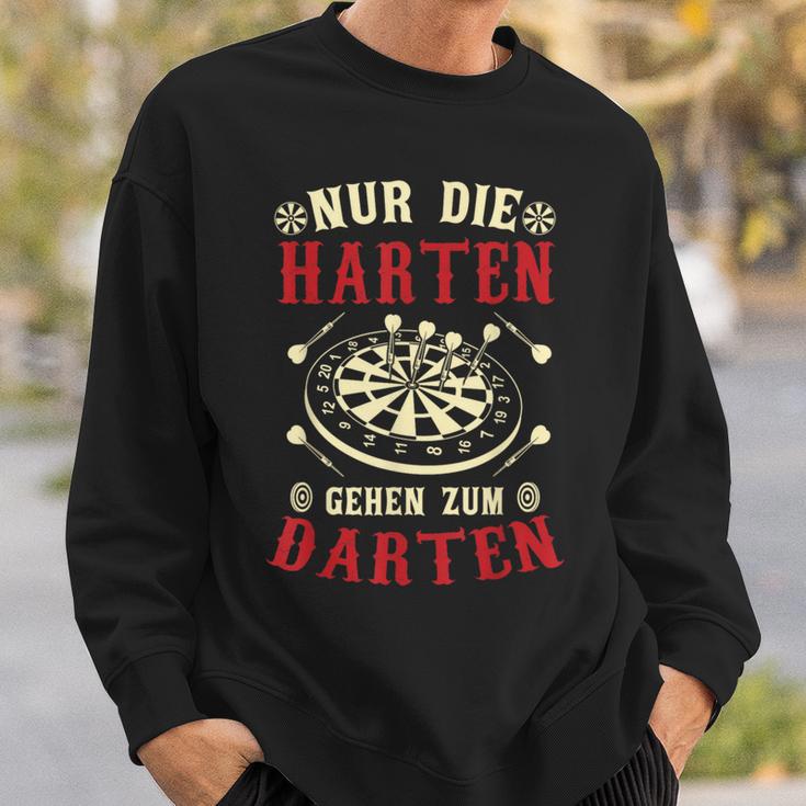 Nur Die Harten Gehzum Darten Dart Sweatshirt Geschenke für Ihn