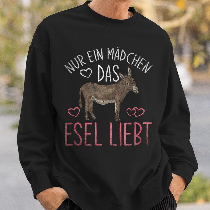 Nur Ein Mädchen Das Donsel Liebt Farm Sweatshirt Geschenke für Ihn