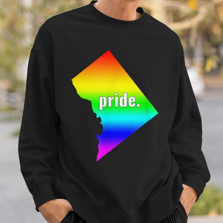 The Official Gay Pride Washington Dc Rainbow Sweatshirt Gifts for Him