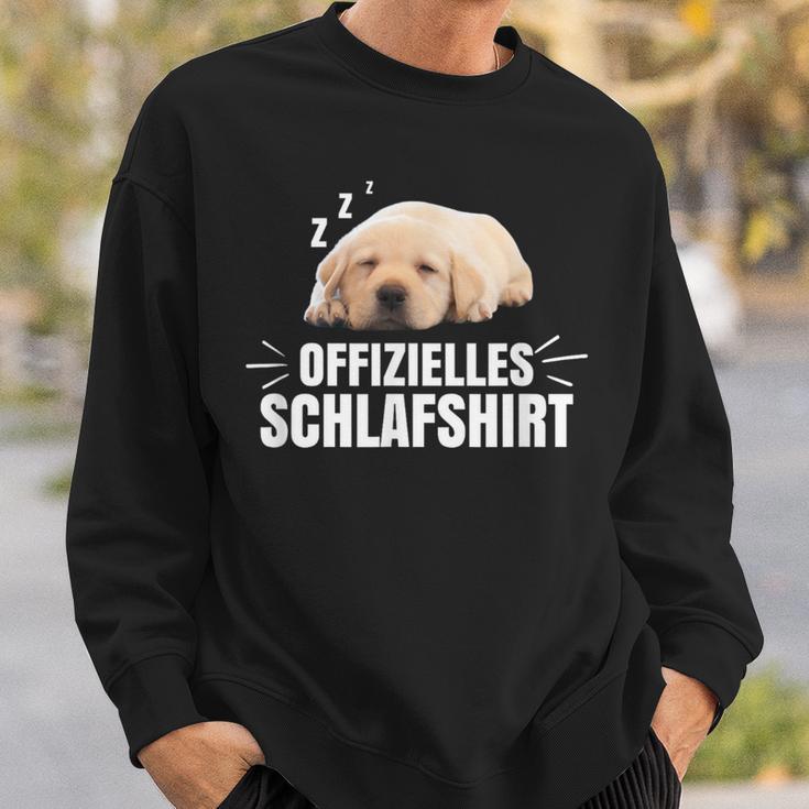 Official Labrador Dog Sleep Pyjamas Idea Sweatshirt Geschenke für Ihn