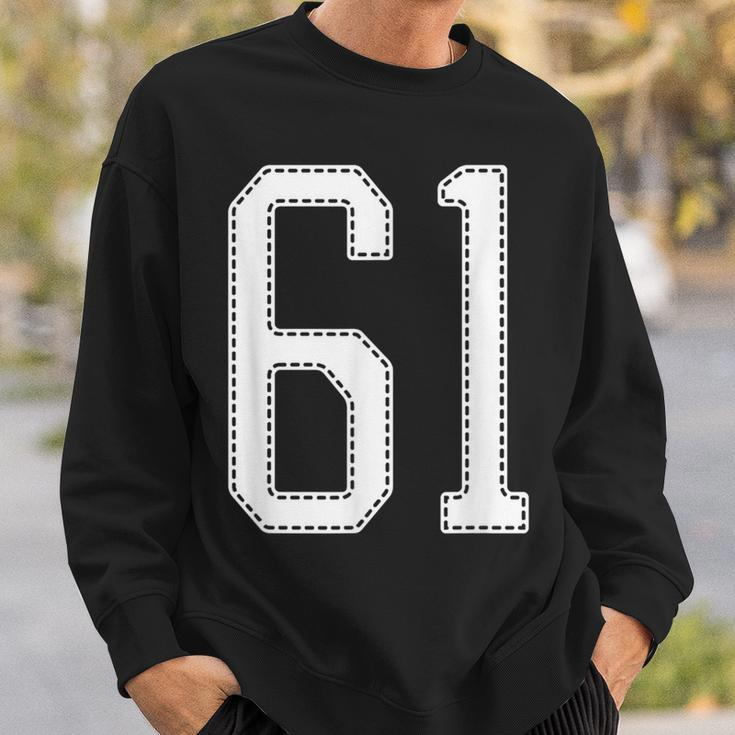 Official Team League 61 Jersey Number 61 Sports Jersey Sweatshirt Gifts for Him