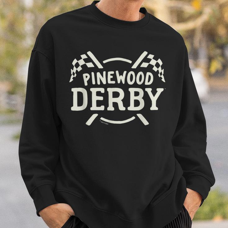 Officially Licensed Pinewood DerbyRace Flags Sweatshirt Gifts for Him