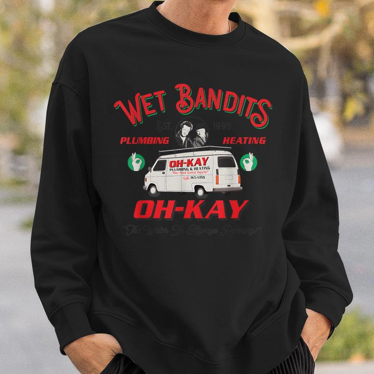 Oh Kay Bandits Plumbing And Wet Heating 90S Retro Sweatshirt Gifts for Him