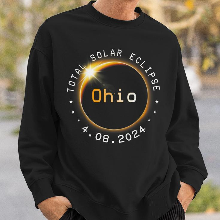 Ohio Totality Total Solar Eclipse April 8 2024 Sweatshirt Gifts for Him