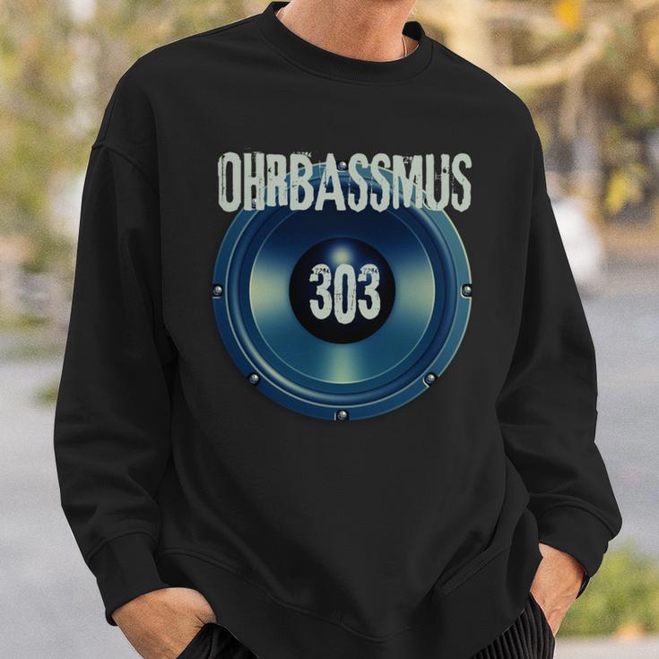 Ohrbassmus Du Liebst Techno Und Die 303 Long-Sleeved Sweatshirt Geschenke für Ihn