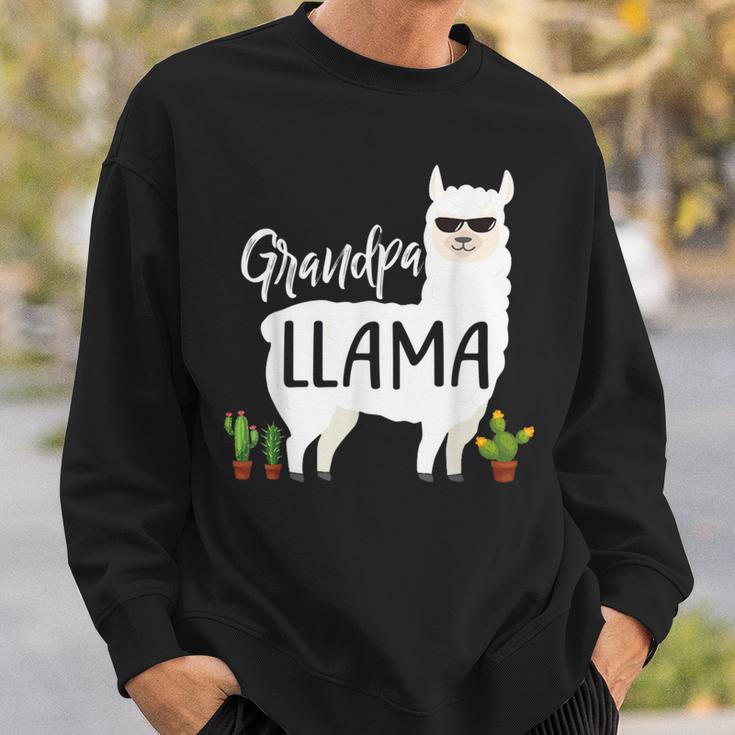 Opa Lama Geschenk Für Männer Papa Sweatshirt Geschenke für Ihn