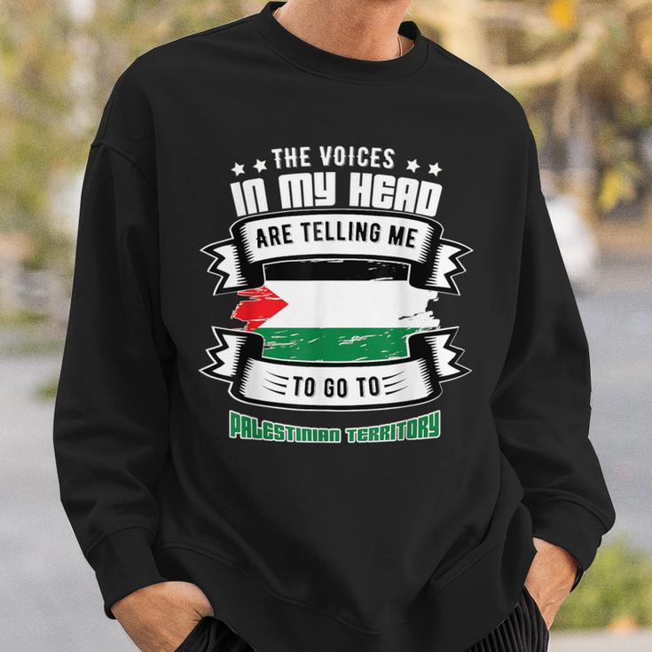 Palestinian Territory In My Head Sweatshirt Gifts for Him