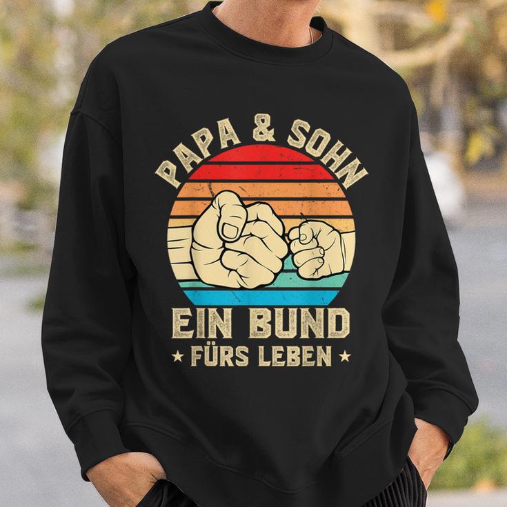 Papa & Sohn Papa & Sohn Familie Sweatshirt Geschenke für Ihn