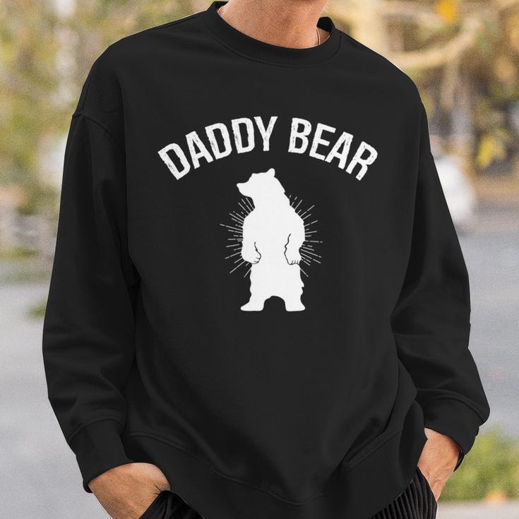 Papa Bär Daddy Bär Geschenke Füratertag Geburtstag Papa Sweatshirt Geschenke für Ihn