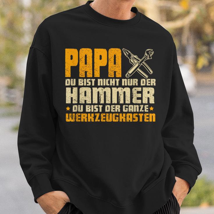 Papa Bist Der Whole Werkzeugkasten Father's Day Sweatshirt Geschenke für Ihn