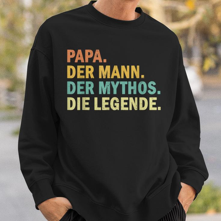 ‘Papa Der Mann Der Mythos Die Legende’ Sweatshirt Geschenke für Ihn