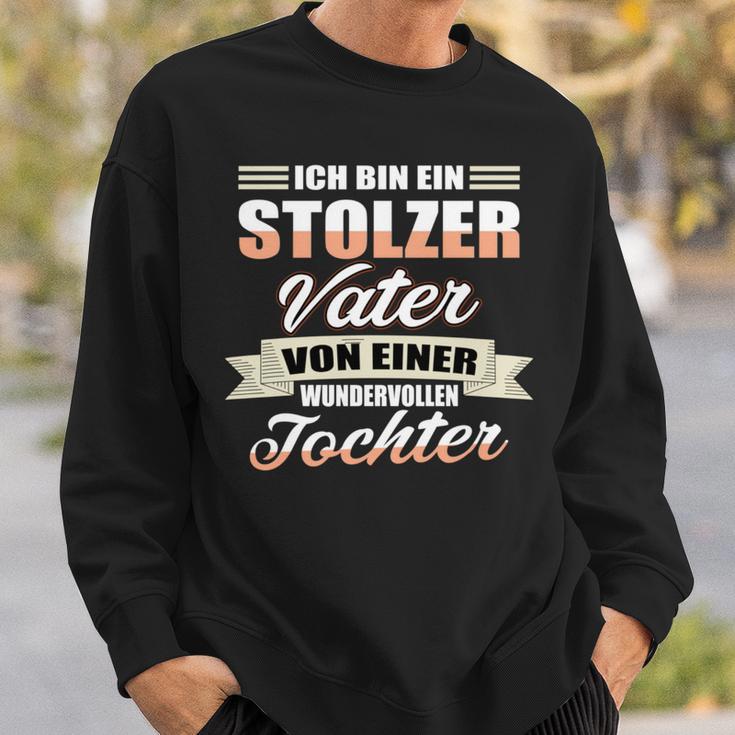 Papa Einer Wundervollen Tochter -Ater Tochter Liebe Sweatshirt Geschenke für Ihn