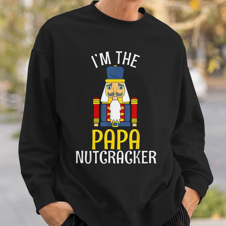 Papa Nutcracker Costume Matching Family Pjs Christmas Sweatshirt Gifts for Him