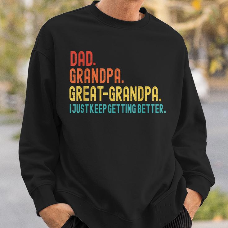 Papa Opa Uropa Lustiger Großvater Zumatertag Sweatshirt Geschenke für Ihn