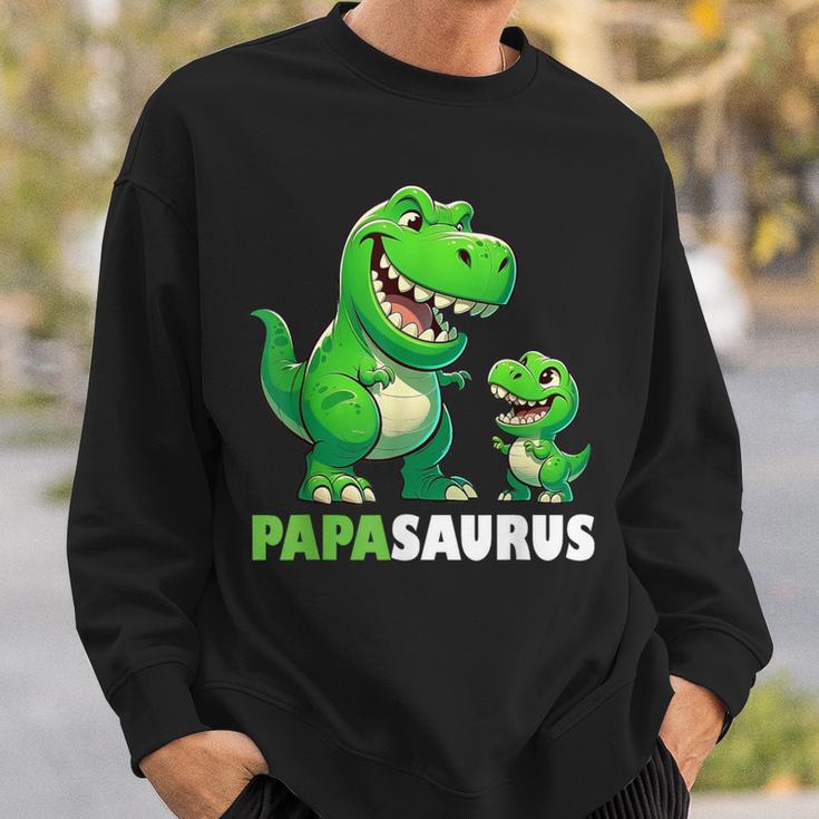 Papa Papasaurusatertagatertagsgeschenk Dino Papa Sweatshirt Geschenke für Ihn