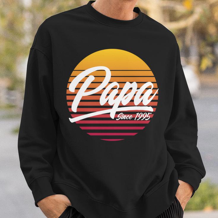 Papa Seit 1995 26 Geburtstag 26 Jahre Als Papa Sweatshirt Geschenke für Ihn