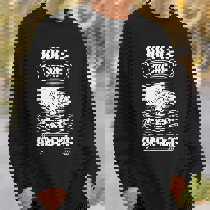 Papa Sohn Die Beste Komplizen Black S Sweatshirt Geschenke für Ihn