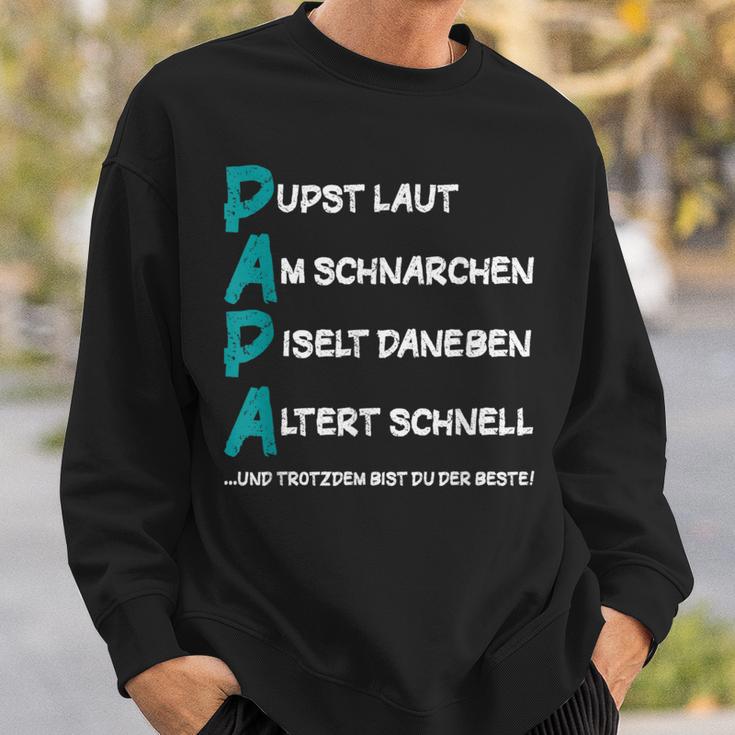 Papa Trotzdem Bist Du Der Beste Father's Day Sweatshirt Geschenke für Ihn