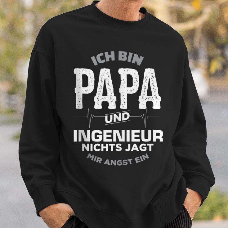 Papa Und Ingenieur Freund Mann Mechaniker Elektriker Sweatshirt Geschenke für Ihn