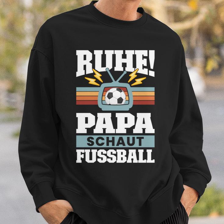 Papaater Fussball Fussball Fan Ballatertag Sweatshirt Geschenke für Ihn