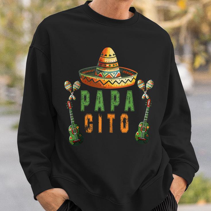 Papacito Lustiger Mexikanischer Papa Cinco De Mayoatertag Sweatshirt Geschenke für Ihn