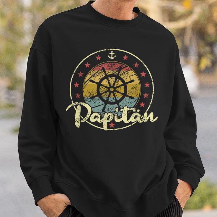 Papitänatertag Bester Papa Steuer Norden Kapitän Sweatshirt Geschenke für Ihn