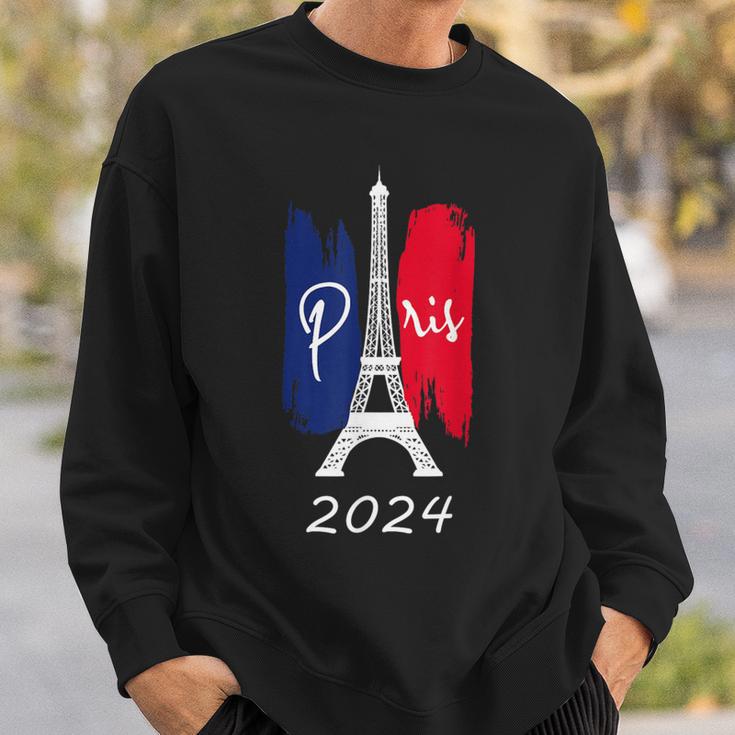 Paris France 2024 Sweatshirt Geschenke für Ihn