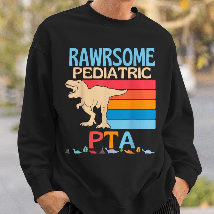 Pediatric Pta Are Awesome Personal Therapy Dinosaur Sweatshirt Gifts for Him