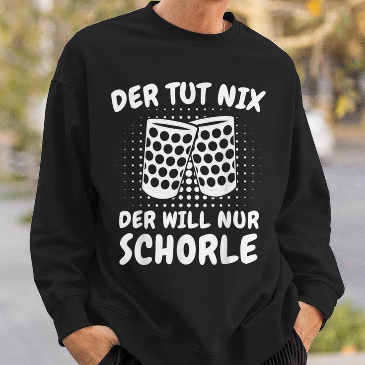 Pfalz Der Tut Nix Der Will Nur Schorle Dubberglas Pfalzkind Sweatshirt Geschenke für Ihn