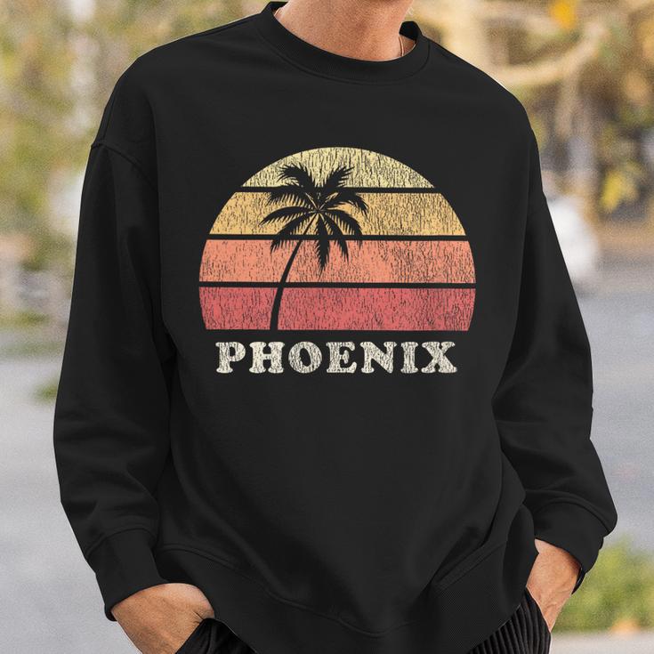 Phoenix Az Vintage 70S Retro Throwback Sweatshirt Gifts for Him