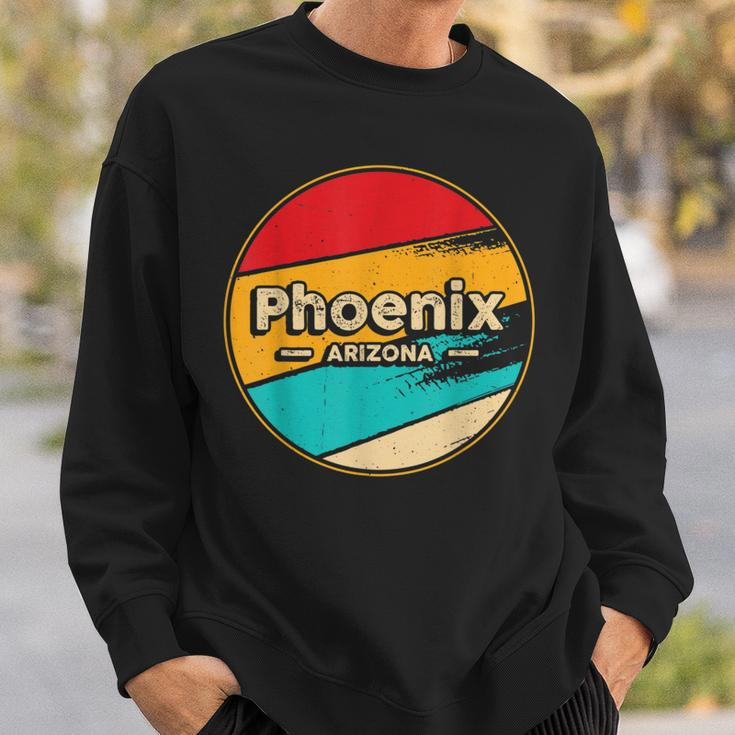 Phoenix Retro Vintage Sunset Arizona Us State Phoenix Sweatshirt Gifts for Him