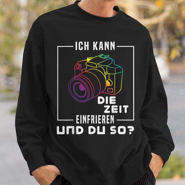 Photographer Ich Kann Die Zeit Frefreezeren Sweatshirt Geschenke für Ihn