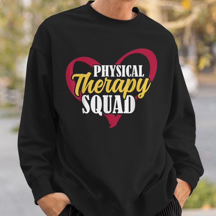 Physical Therapists Rehab Directors Physical Therapy Squad Sweatshirt Gifts for Him