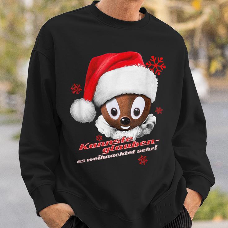 Pittiplatsch As Santa Claus Sweatshirt Geschenke für Ihn