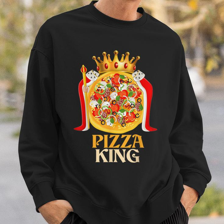 Pizza King Hemd Für Pizzaliebhaber Süße Pizza Sweatshirt Geschenke für Ihn