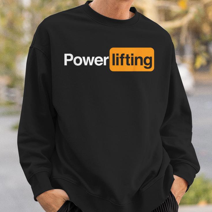 Powerlifting Kraftdreikampf Sweatshirt Geschenke für Ihn