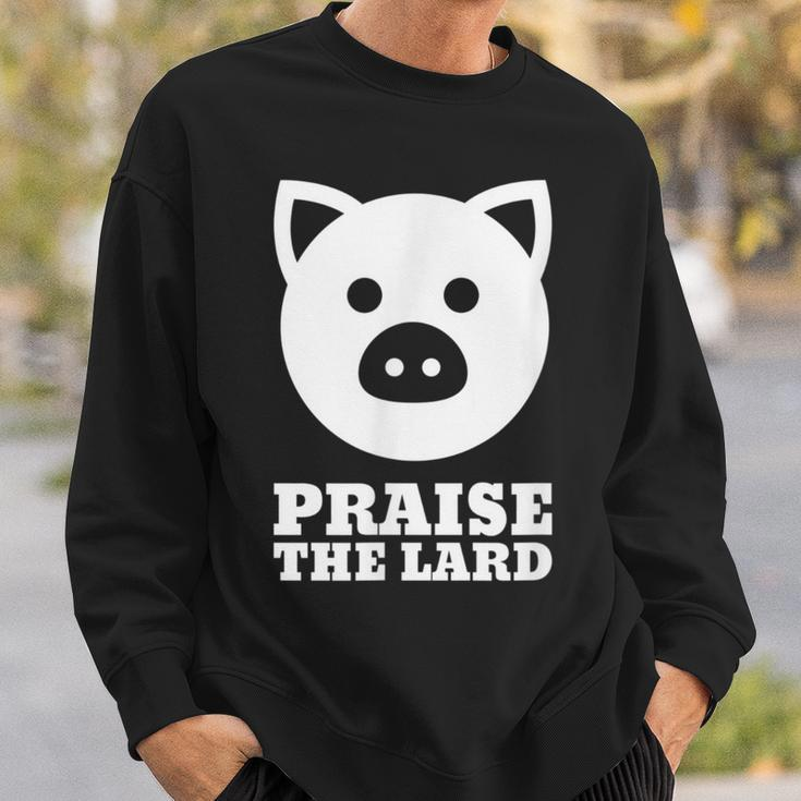 Praise The Lard Bacon Lover Sweatshirt Gifts for Him